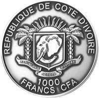 1000 Francs CFA obverse