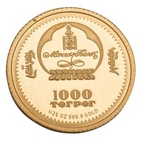 1000 Tögrög obverse