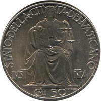 50 Centesimi reverse