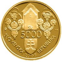 5000 Korún obverse