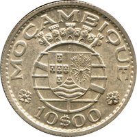 10 Escudos obverse