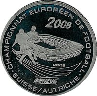 500 Francs CFA reverse