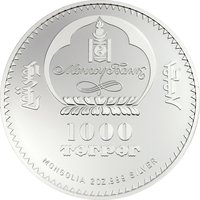 1000 Tögrög obverse