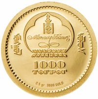 1000 Tögrög obverse
