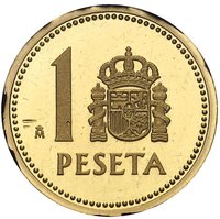 1 Peseta reverse