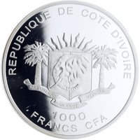 1000 Francs CFA obverse