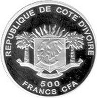 500 Francs CFA obverse