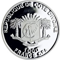 1000 Francs CFA obverse