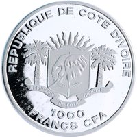 1000 Francs CFA obverse