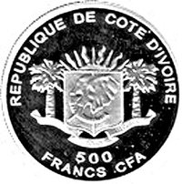 500 Francs CFA obverse