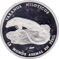 1000 Francs CFA reverse