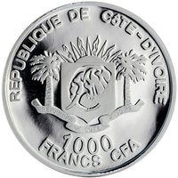 1000 Francs CFA obverse