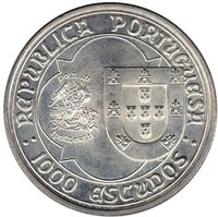 1000 Escudos obverse