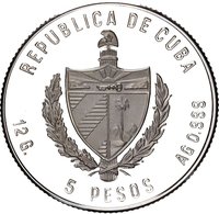 5 Pesos obverse