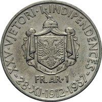 1 Frang Ar reverse
