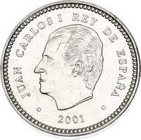 100 Pesetas obverse