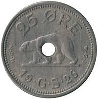 25 Øre reverse