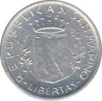 1 Lira obverse