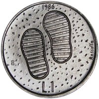 1 Lira reverse