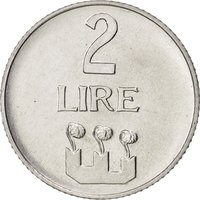 2 Lire reverse