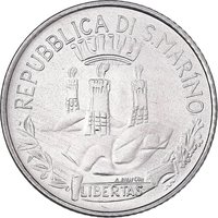 2 Lire obverse