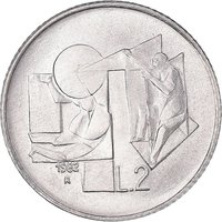 2 Lire reverse