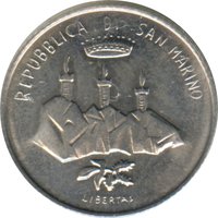 2 Lire obverse