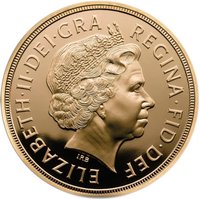 ½ Sovereign obverse
