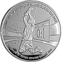 1000 Francs CFA reverse