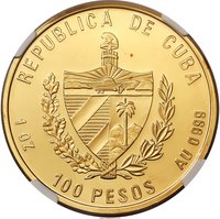 100 Pesos obverse