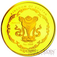 1000 Ngultrums obverse