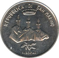 10 Lire obverse