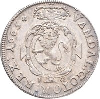 ½ Speciedaler reverse