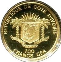 100 Francs CFA obverse