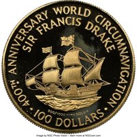 100 Dollars reverse