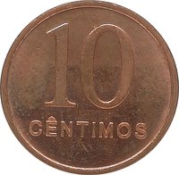 10 Centimos reverse