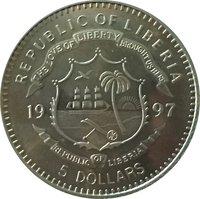 5 Dollars obverse