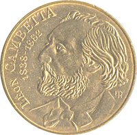 10 Francs reverse