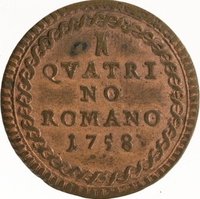 1 Quattrino reverse