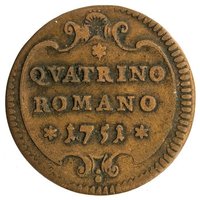 1 Quattrino reverse