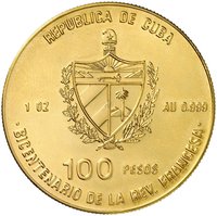 100 Pesos obverse