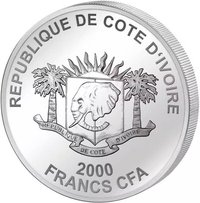 2000 Francs CFA obverse