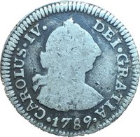 ½ Real obverse