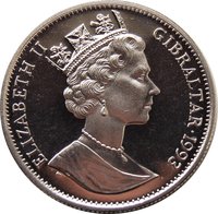 1 Crown obverse