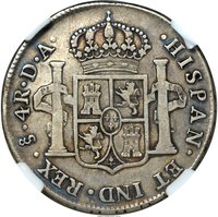 4 Reales reverse