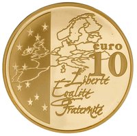 10 Euro reverse