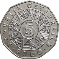 5 Euro obverse