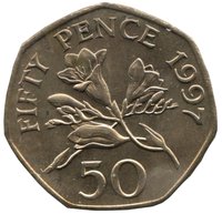 50 Pence reverse