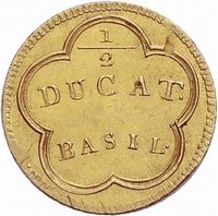 ½ Ducat reverse