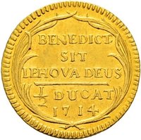 ½ Ducat reverse